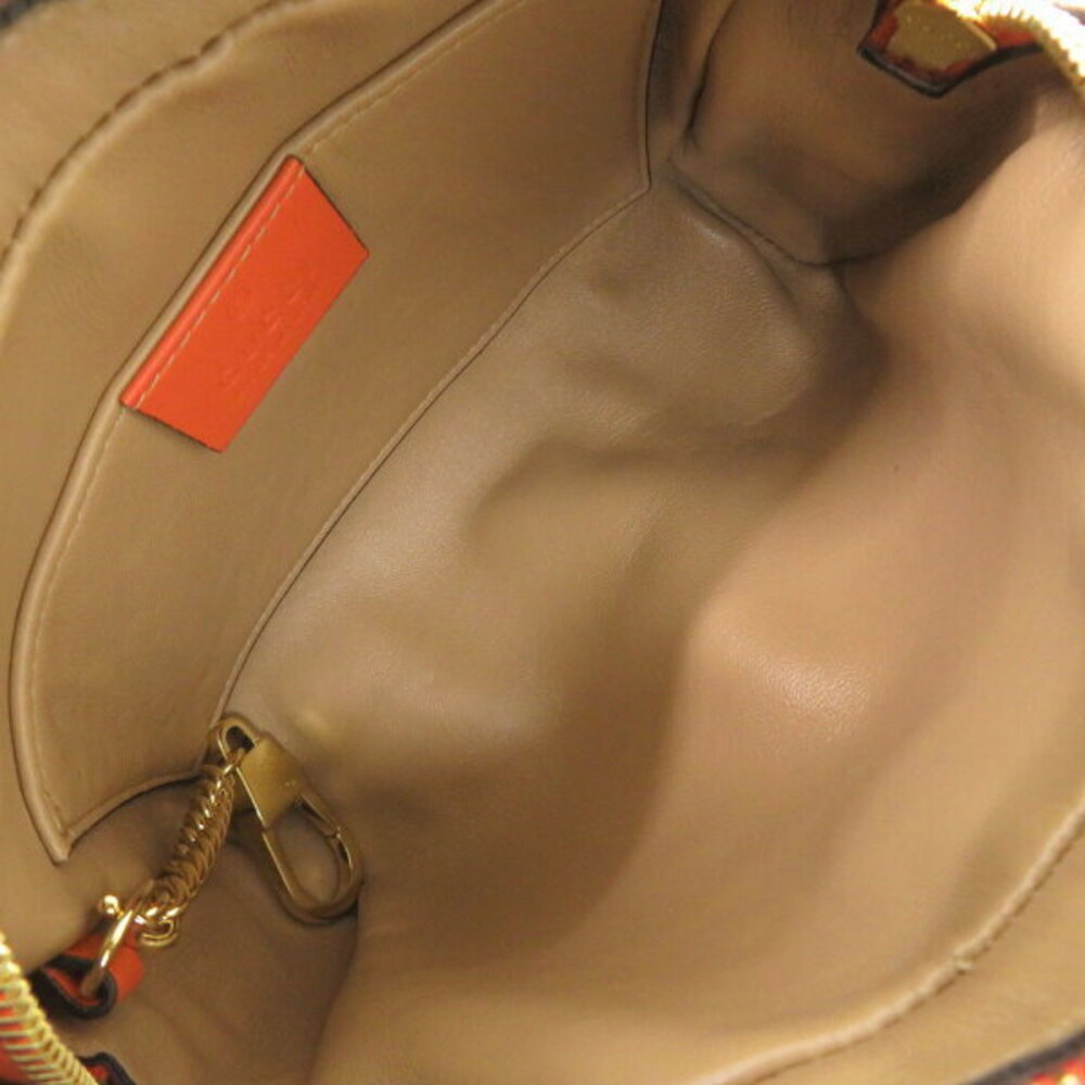 Gucci Ophidia Python Orange Shoulder Bag - image 5